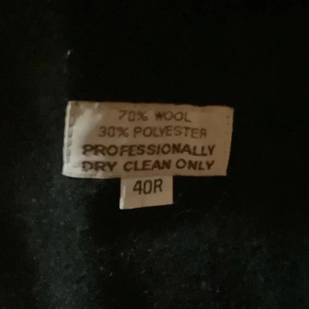 Jos. A. Bank Clothiers Trench Coat with Belt Sz 40R - Picture 7 of 7